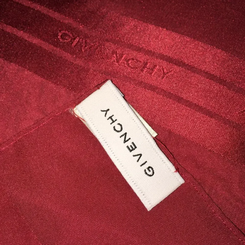 Givenchy 55x13.5 100% silk scarf Japan